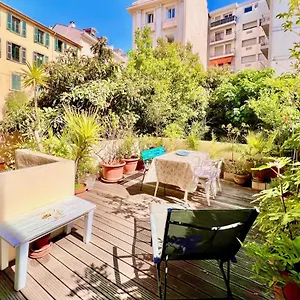 Riviera - Grimaldi Coeur De - Large Ac With Bigger South Terrace - Hyper Centre - Terrasse Esprit Nice